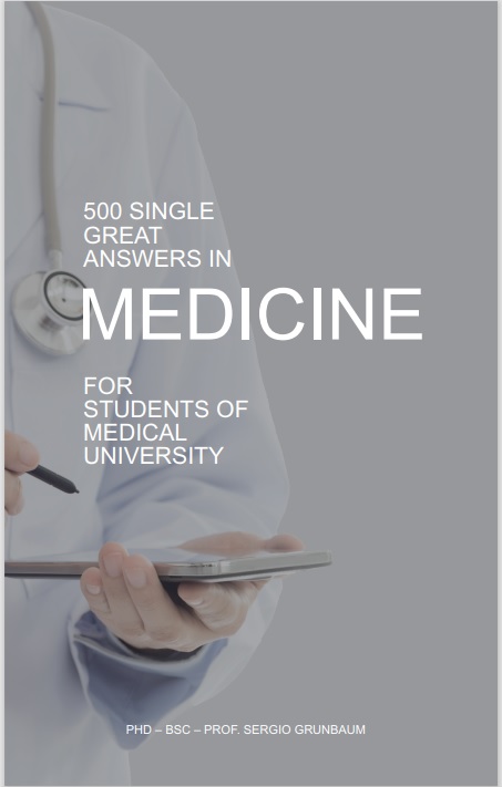 500 ótimas respostas únicas em medicina para estudantes