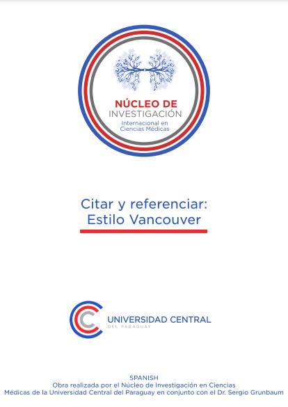 Citar y referenciar:  Estilo Vancouver